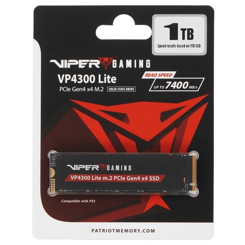 1000 ГБ M.2 NVMe накопитель Patriot Viper VP4300 Lite [VP4300L1TBM28H]