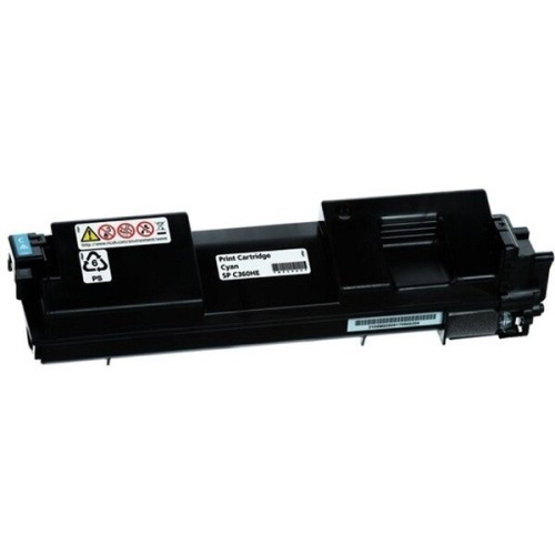 Картридж лазерный Ricoh SP C360HE (408185) голубой (6000стр.) для Ricoh SP C360DNw/C360SNw/C360SFNw/C361SFNw