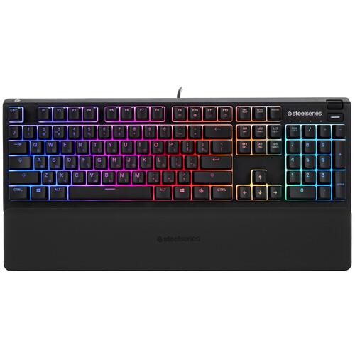 Клавиатура проводная SteelSeries Apex 3 Клавиатура проводная SteelSeries Apex 3 — Клавиши, переключатели и раскладка