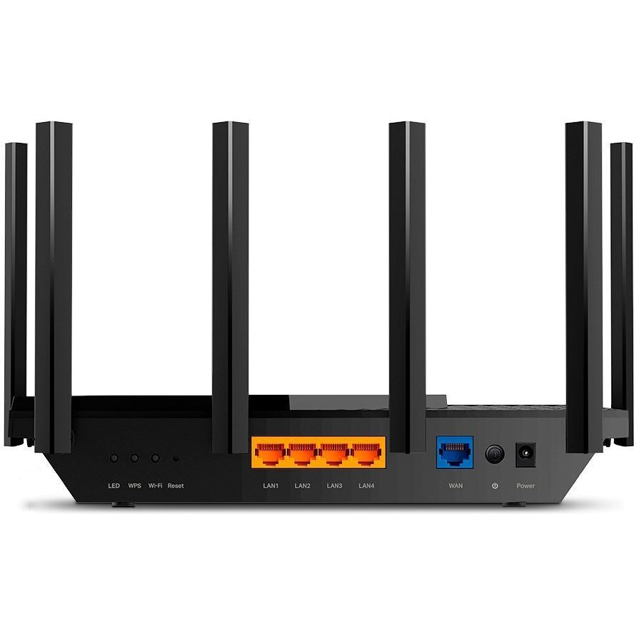 Роутер TP-LINK Archer AX73 Роутер TP-LINK Archer AX73 — Антенны, корпус и индикация