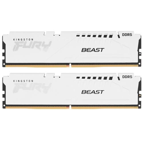 Оперативная память Kingston FURY Beast White [KF564C32BWEK2-64] 64 ГБ