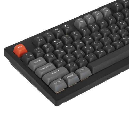 Клавиатура проводная + беспроводная Keychron V5 Ultra Клавиатура проводная + беспроводная Keychron V5 Ultra — Подсветка и детали исполнения