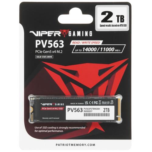 2000 ГБ M.2 NVMe накопитель Patriot Viper PV563 [PV563P2TBM28H]