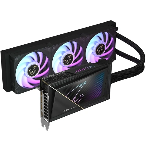 Видеокарта Gigabyte RTX5080 Xtreme Waterforce 16GB (GV-N5080AORUSX W-16GD) GDDR7 256bit 3xDP HDMI 3Fan RTL