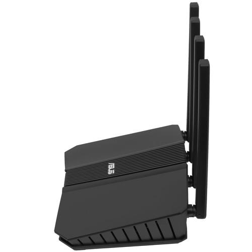 Wi-Fi роутер ASUS RT-BE55 Wi-Fi роутер ASUS RT-BE55 — WAN/LAN‑порты и органы управления