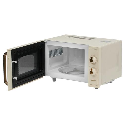 Микроволновая печь Gorenje MO4250TCLI бежевый Микроволновая печь Gorenje MO4250TCLI бежевый — Внешний вид с другого ракурса