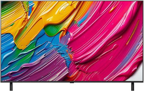 55" (139 см) Телевизор LG 55QNED80A6A черный