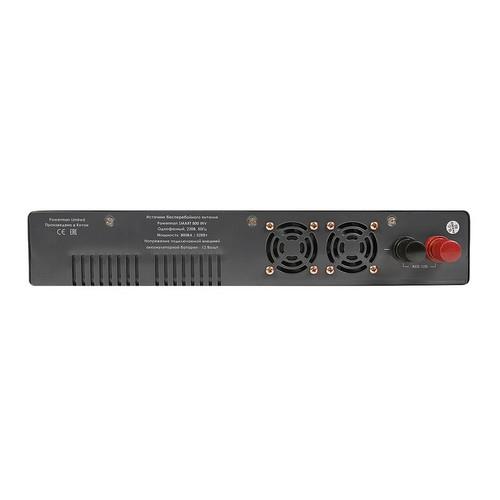 ИБП Powerman Smart 800 INV Graphite ИБП Powerman Smart 800 INV Graphite — Комплект и дополнительный ракурс