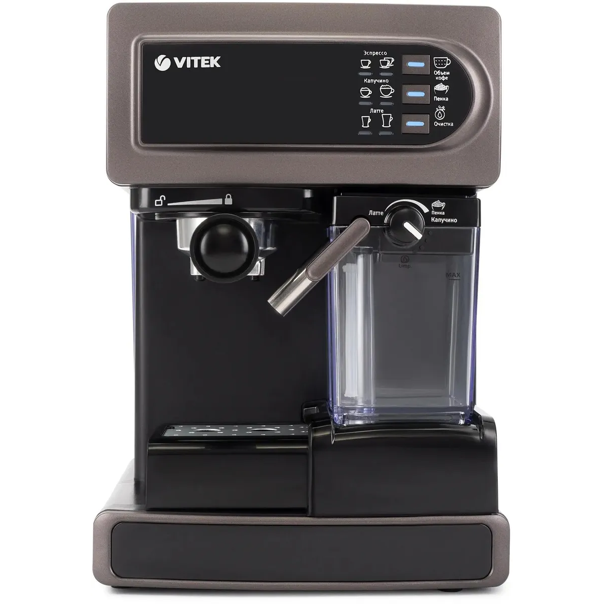 Кофеварка Vitek VT-1517 SR серый — фотография 2