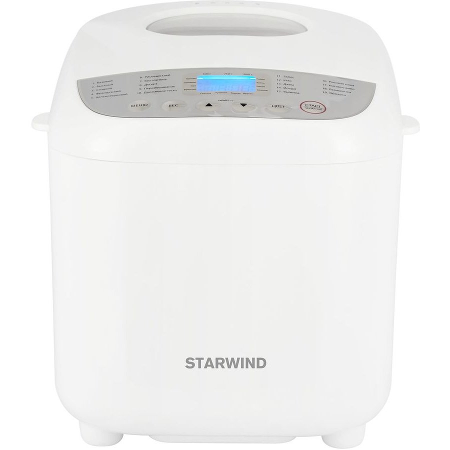 Хлебопечь Starwind SBM2085 белый/серебристый — фотография 2