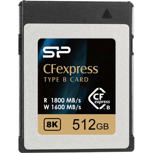 Карта памяти Silicon Power SP512GBCFEB21V10 CFexpress Type B 512GB 1800/820 Mb/s