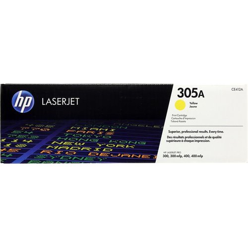 Картридж лазерный HP 305A CE412A желтый (2600стр.) для HP CLJ M451