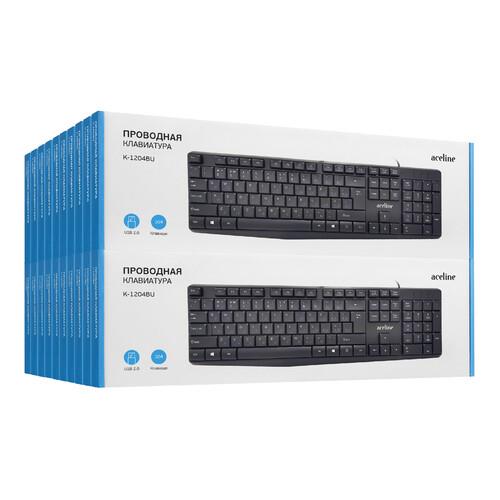 Клавиатура проводная Aceline K-1204BU
