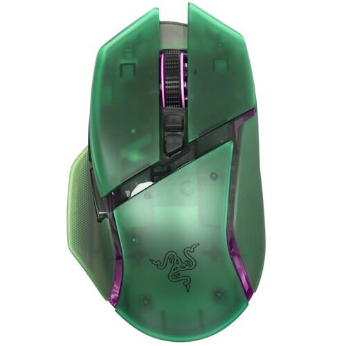 Мышь беспроводная/проводная Razer Basilisk V3 Pro 35K - Phantom Green Ed. [RZ01-05240300-R3G1] зеленый