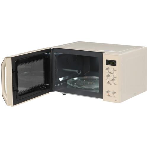 Микроволновая печь Panasonic NN-ST35MKZPE бежевый Микроволновая печь Panasonic NN-ST35MKZPE бежевый — Внешний вид с другого ракурса