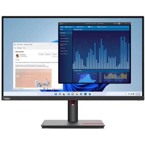 Монитор Lenovo T27p-30 (63A9GAR1CB) Black/Red