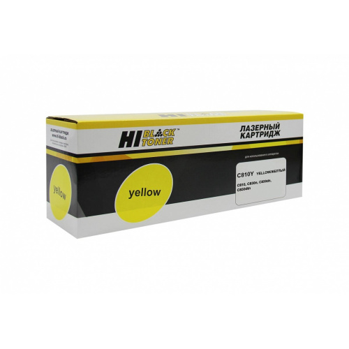 Тонер-картридж Hi-Black (HB-44059117/44059105) для OKI C810/830, Y, 8K