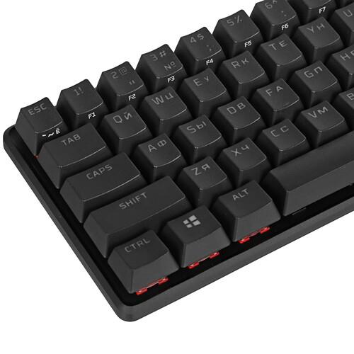 Клавиатура проводная HyperX Alloy Origins 65 Клавиатура проводная HyperX Alloy Origins 65 — Подсветка и детали исполнения