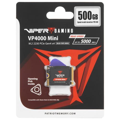 512 ГБ M.2 NVMe накопитель Patriot Viper VP4000 Mini [VP4000M500GM23]