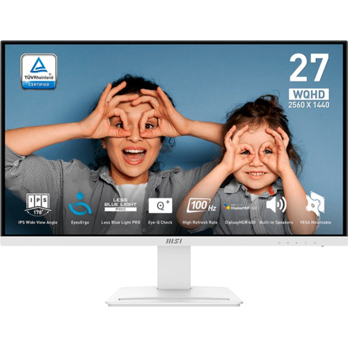 Монитор MSI Pro MP273QW E2 (9S6-3PB69H-054) White