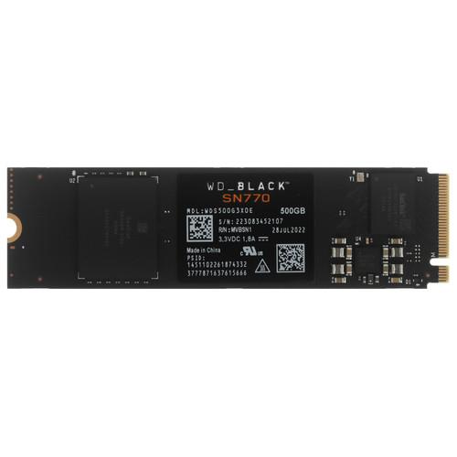 500 ГБ M.2 NVMe накопитель WD Black SN770 [WDS500G3X0E]