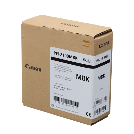 Картридж Canon 5265C001 INK PFI-2100 MBK