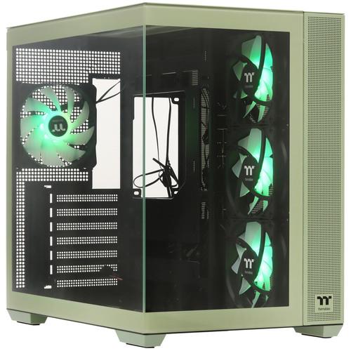Корпус Thermaltake View 380 TG ARGB Matcha Green [CA-1Z2-00MEWN-00] зеленый