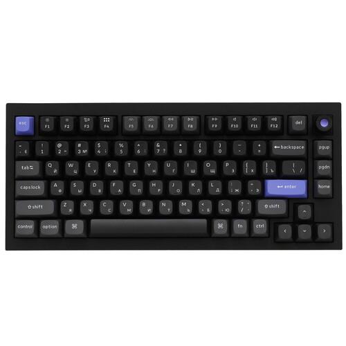 Клавиатура проводная Keychron Q1 HE 8K Клавиатура проводная Keychron Q1 HE 8K — Клавиши, переключатели и раскладка