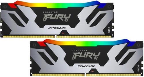 Оперативная память Kingston FURY Renegade Silver RGB [KF572C38RSAK2-32] 32 ГБ