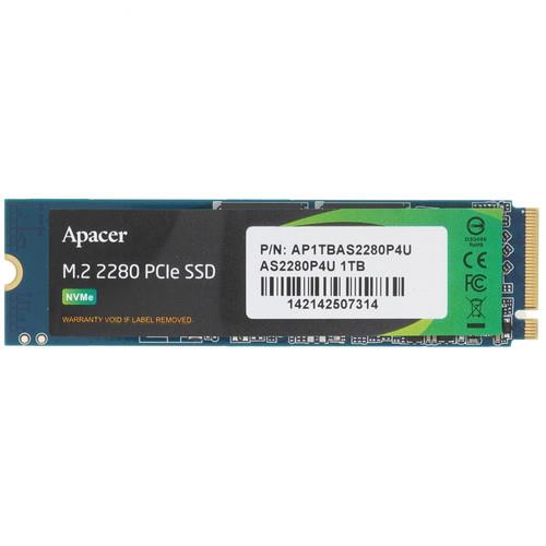 1000 ГБ M.2 NVMe накопитель Apacer AS2280P4U [AP1TBAS2280P4U-1]