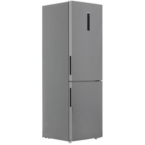 Холодильник с морозильником   Haier C2F636CXMVU1 серебристый