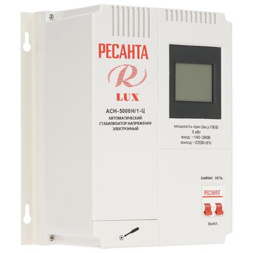 Стабилизатор напряжения Ресанта АСН-5000H/1-Ц Lux