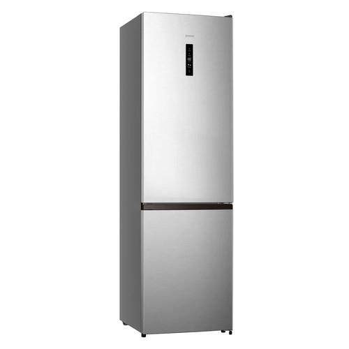 Холодильник с морозильником   Gorenje NRK620161X4I серебристый