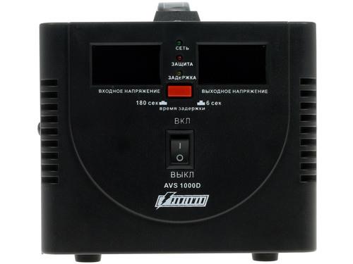 Стабилизатор напряжения Powerman AVS 1000D Black — дополнительный ракурс 1
