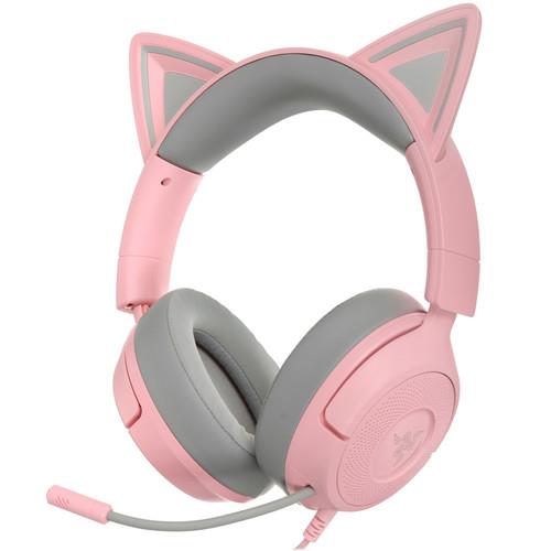 Проводные наушники Razer Kraken Kitty V3 X  розовый 2025