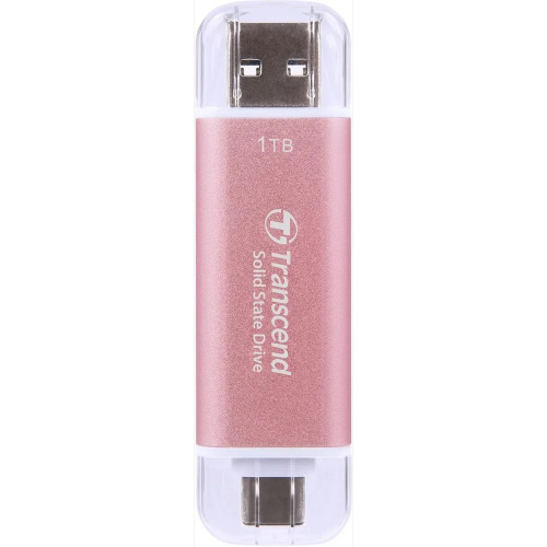 SSD Transcend TS1TESD310P, 1ТБ, розовый