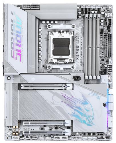 Материнская плата GIGABYTE X870E AORUS PRO X3D ICE