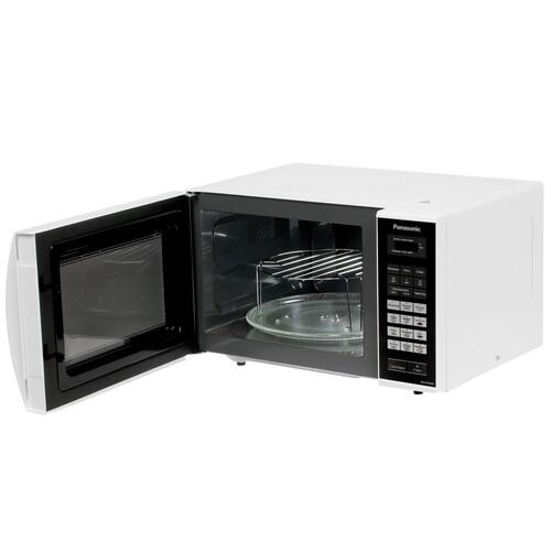 Микроволновая печь Panasonic NN-GT352WZPE белый Микроволновая печь Panasonic NN-GT352WZPE белый — Внешний вид с другого ракурса