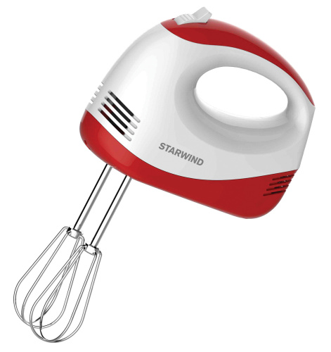 Миксер Starwind SHM-251 белый/коралловый