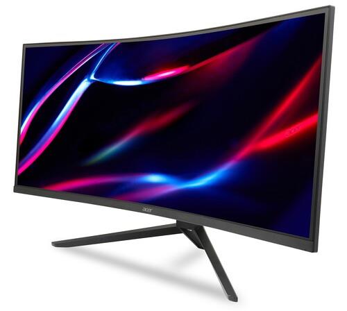 34" Монитор Acer Nitro ED343CURXbmiippx черный 34" Монитор Acer Nitro ED343CURXbmiippx черный — Видеоразъёмы и органы управления