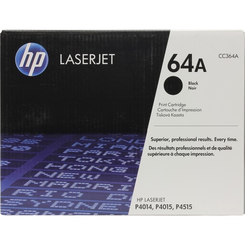 Картридж лазерный HP 64A CC364A черный (10000стр.) для HP LJ P4014/4015/4515