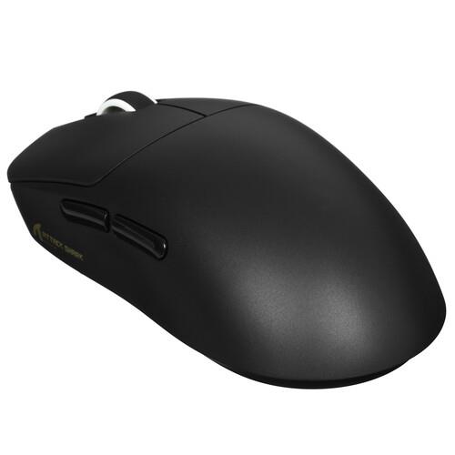 Мышь беспроводная/проводная Attack Shark X8Plus черный Мышь беспроводная/проводная Attack Shark X8Plus черный — Сенсор, разъёмы и беспроводной комплект