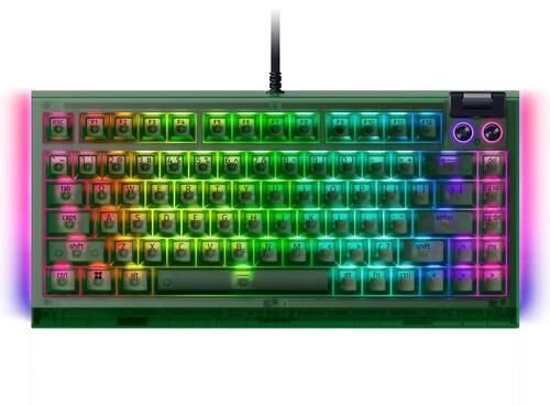 Клавиатура  проводная Razer BlackWidow V4 75% - Phantom Edition