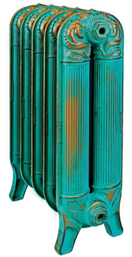 Чугунный радиатор отопления RETROstyle Barton 10 секций, РАДИМАКС RS-BAR 560-10s