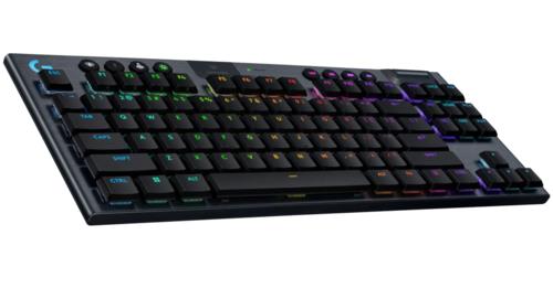 Клавиатура проводная + беспроводная Logitech G915 X LIGHTSPEED TKL Клавиатура проводная + беспроводная Logitech G915 X LIGHTSPEED TKL — Разъёмы, кабель или беспроводной комплект