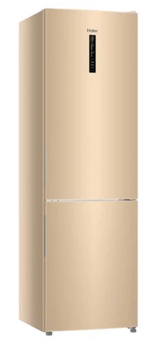 Холодильник с морозильником   Haier CEF538CGG золотистый