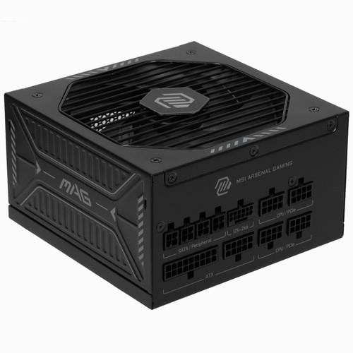 Блок питания MSI MAG A850GLS PCIE5 [306-7ZPIY11-CE0] черный