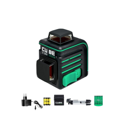 Лазерный уровень ADA Cube 2-360 Green Professional Edition А00534