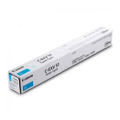 Тонер Canon 0482C002 C-EXV51 C-EXV 51 Cyan