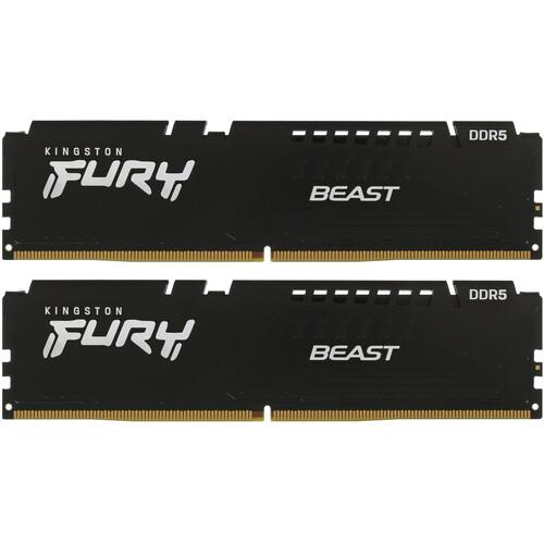 Оперативная память Kingston FURY Beast Black [KF560C40BBK2-64] 64 ГБ